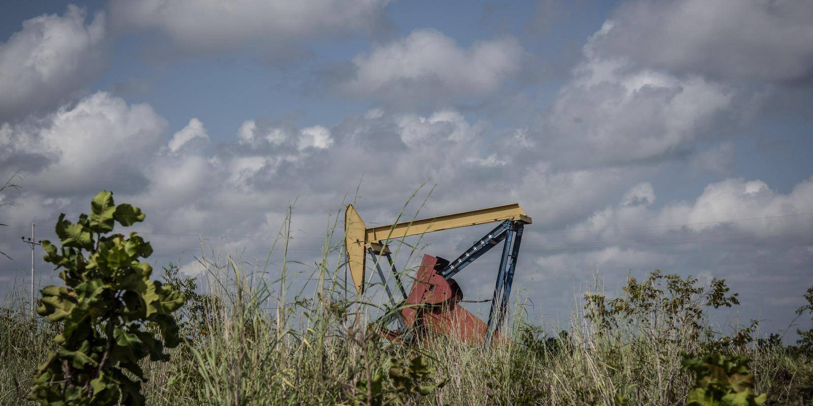 An oil pump in Venezuela.