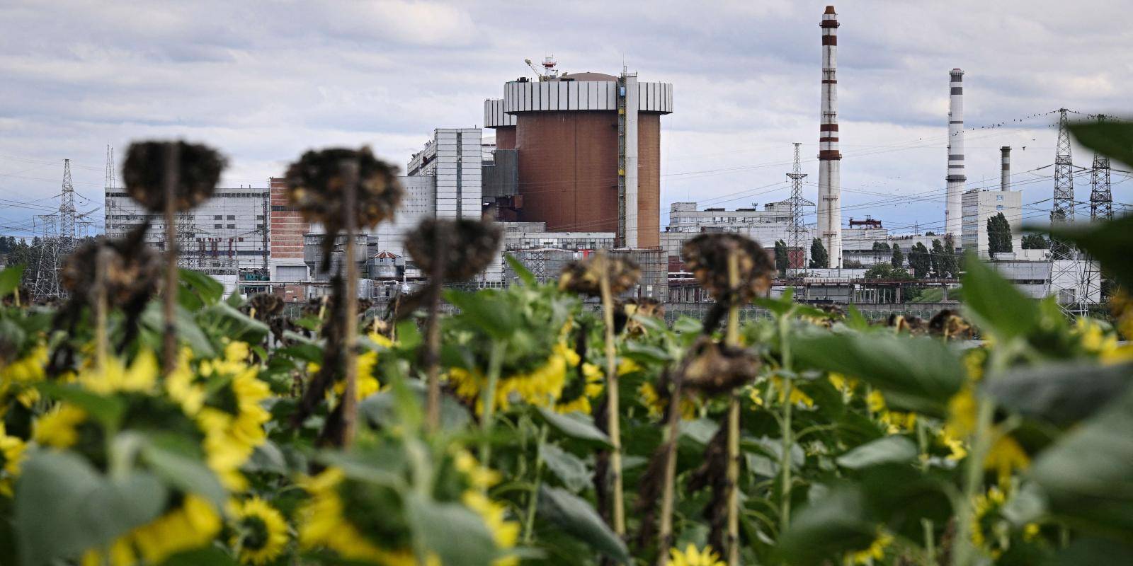 Photo of Pivdennoukrainsk nuclear power plant, Ukraine, September 2022