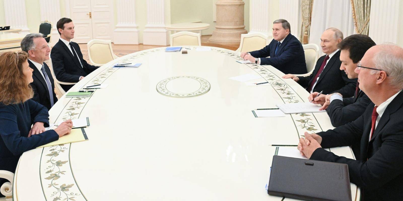 Putin meets with Witkoff and Kushner