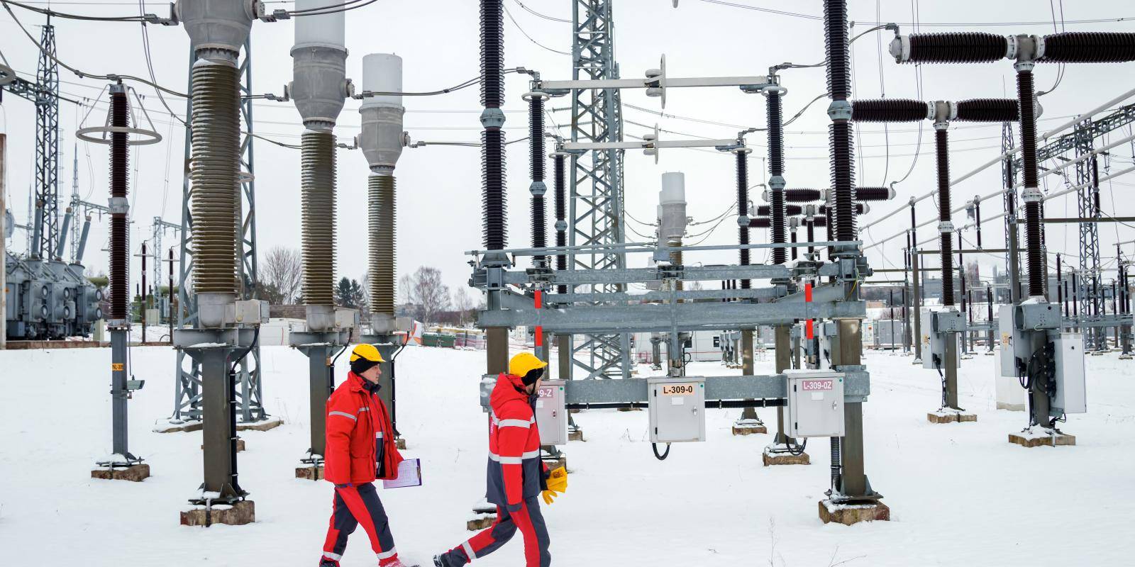 Image of power substation in Rezekne, Latvia