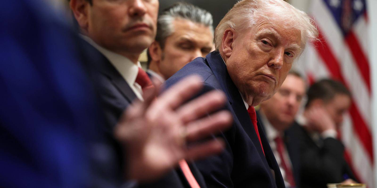 Photo of US President Trump and Secretary of State Marco Rubio