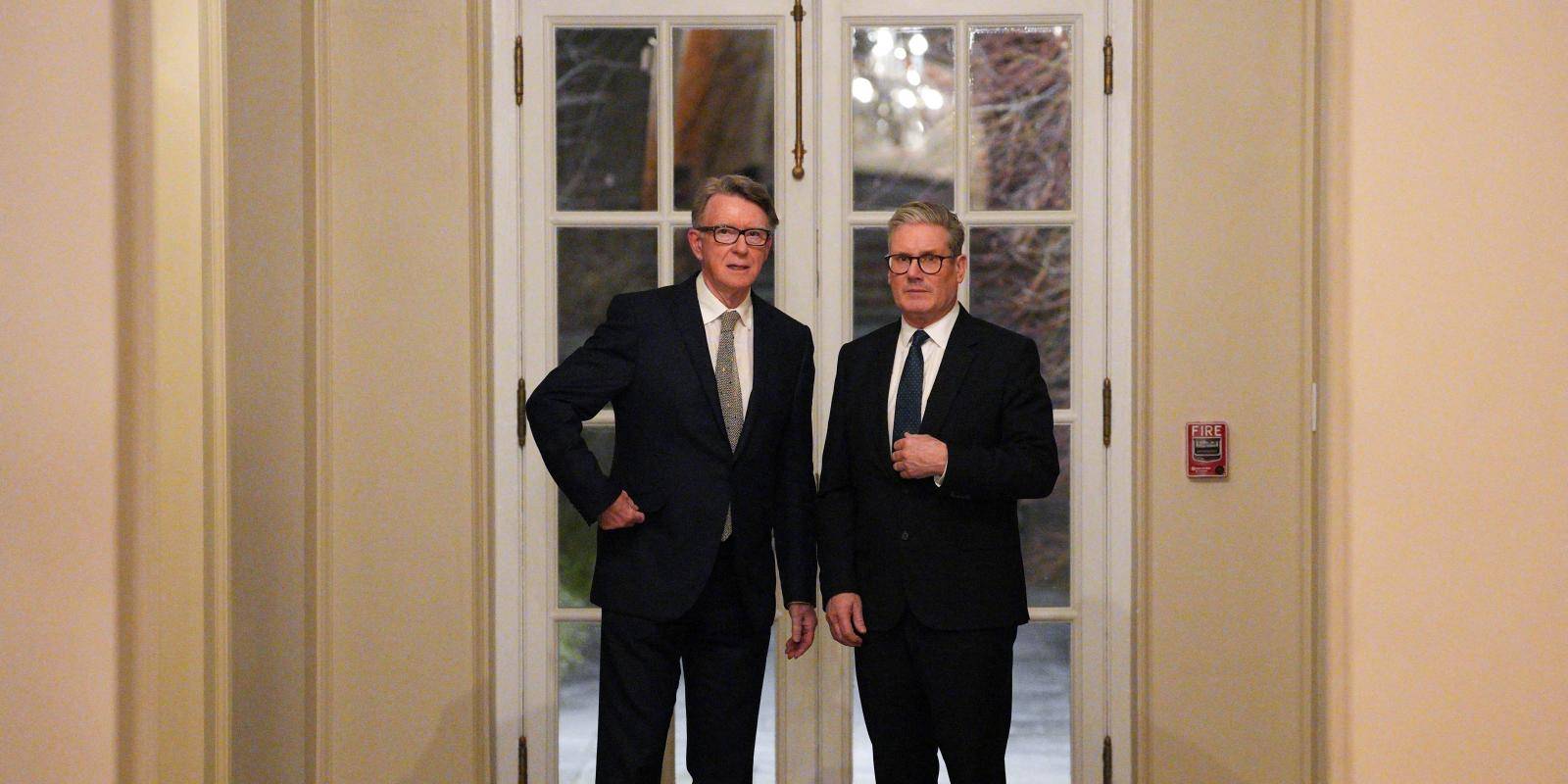 Photo of Keir Starmer and Peter Mandelson