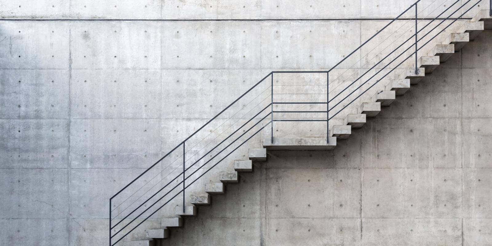 Staircase, Benesse Museum House, Naoshima, Japan. Copyright © Education Images/UIG via Getty Images.