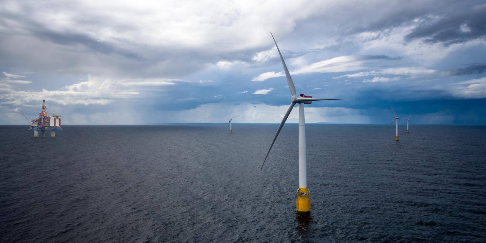 Equinor’s Hywind Tampen project. Photo: Equinor