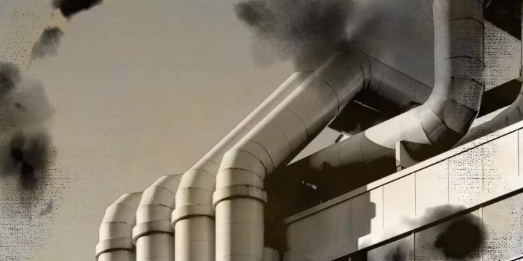 Petrol refinery in Libya