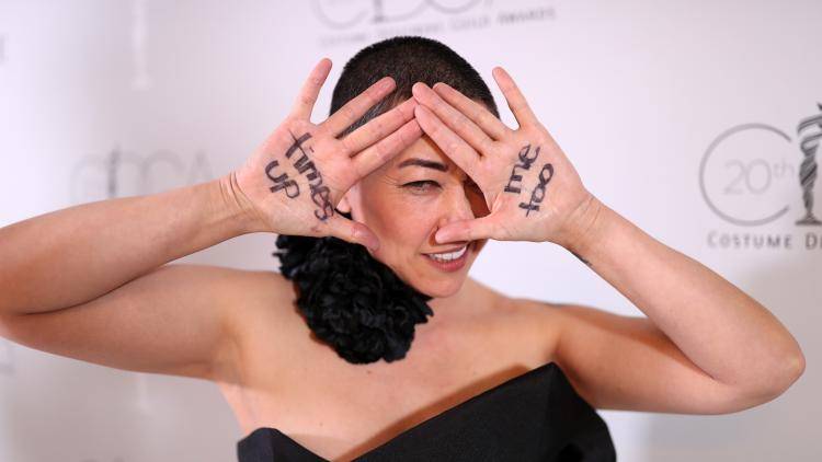 Costume designer Ane Crabtree at the Costume Designers Guild Awards in Beverly Hills, California. Photo by Christopher Polk/Getty Images for JumpLine.