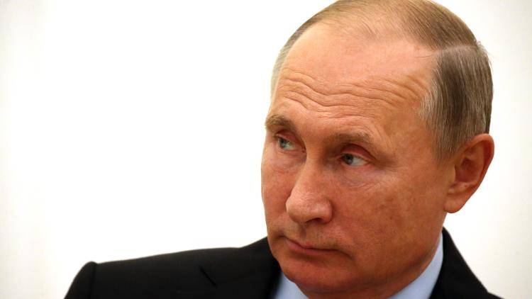 Russian President Vladimir Putin during a meeting at the Kremlin in Moscow, Russia on 8 September 2018. Photo Getty Images.