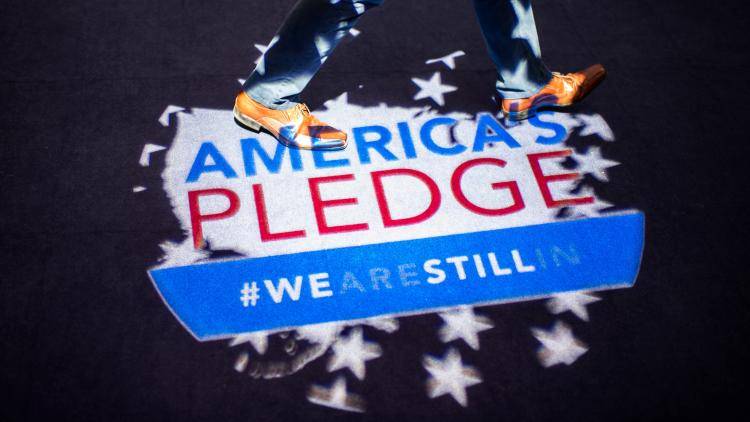 ‘We Are Still In’ slogan