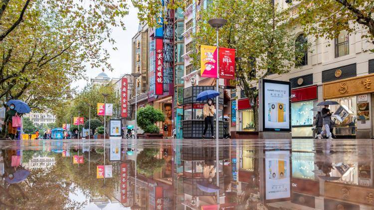 A photo of Shanghai's Nanjing road