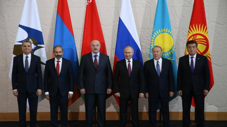 The leaders of Eurasian Economic Union nations