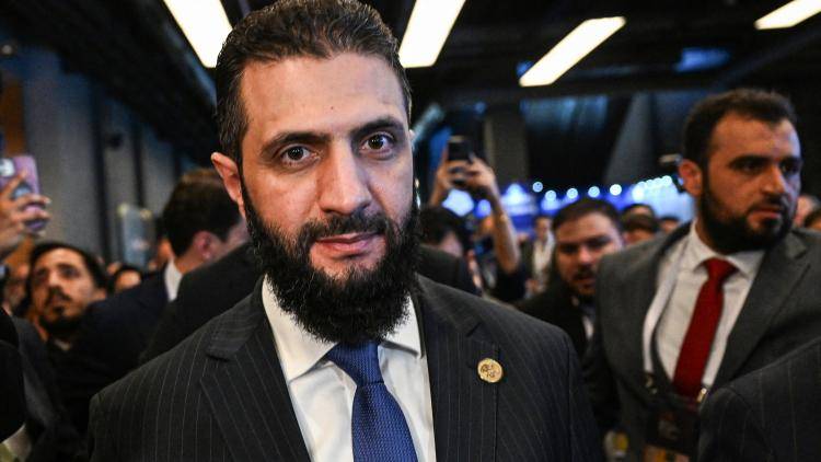 Syrian leader Ahmed al-Sharaa