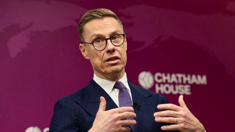 President Stubb speaking at Chatham House on 17 March 2026
