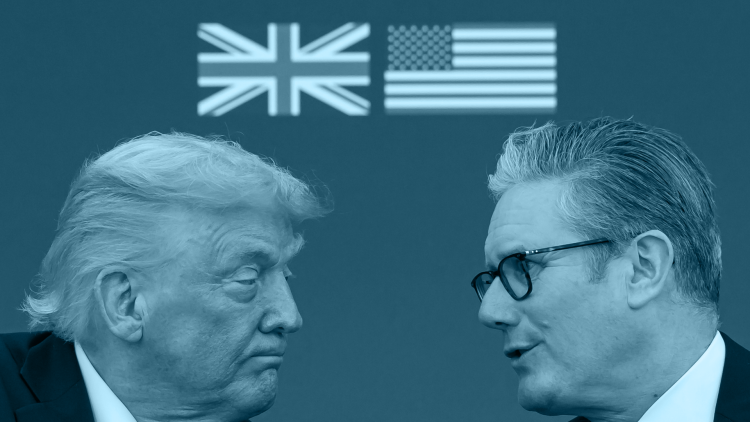 Donald Trump and Keir Starmer