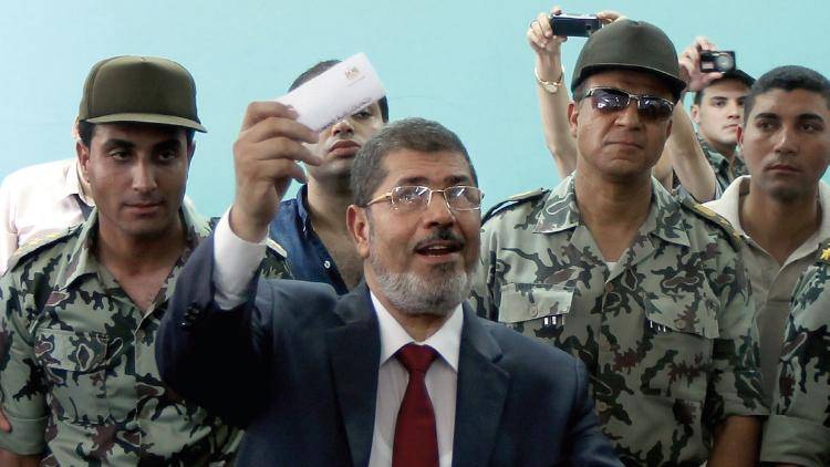 Mohamed Morsi, the Egyptian President. Photo: Marwan Naamani/AFP/Getty Images