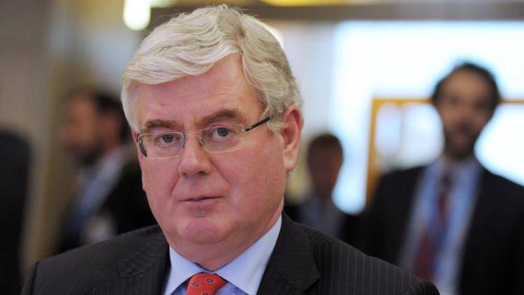 Eamon Gilmore T.D. arrives to attend an OECD Ministerial Council Meeting in May 2013. Photo: ERIC PIERMONT/AFP/Getty Images