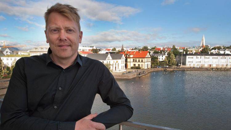 Jón Gnarr, a comedian voted Reykjavic mayor, sorted out the capital's energy company. Photo: Halldor Kolbeins/AFP/Getty Images