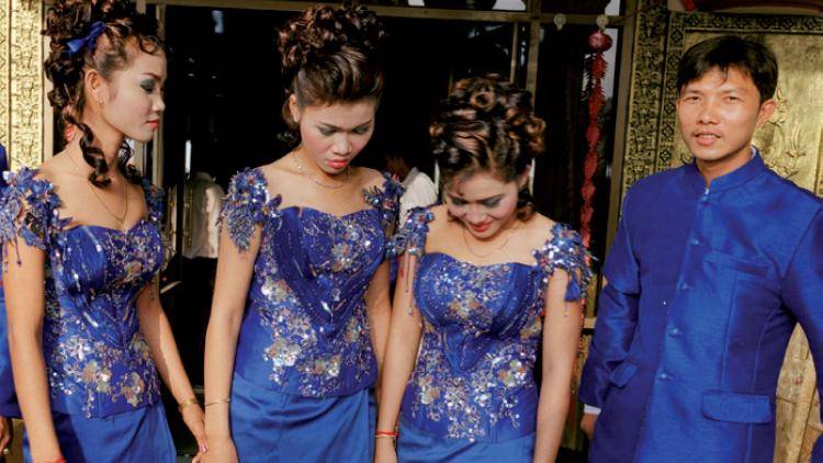 A Cambodian wedding. Photo: Anzenberger/Eyevine Daniele Mattioli