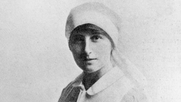 Author Vera Brittain as a nurse in 1918. Photo: Hulton Archive/Getty