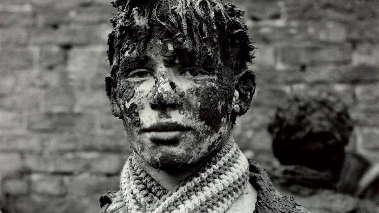 An Eton Wall Game player. Photo: Popperfoto/Getty Images