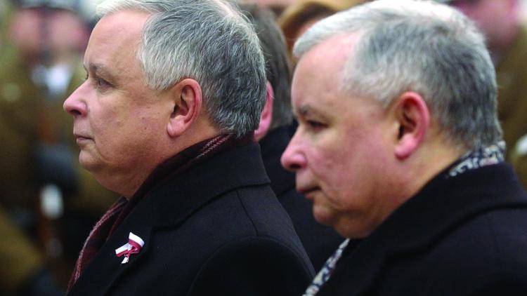 Jaroslaw and Lech Kacynscki