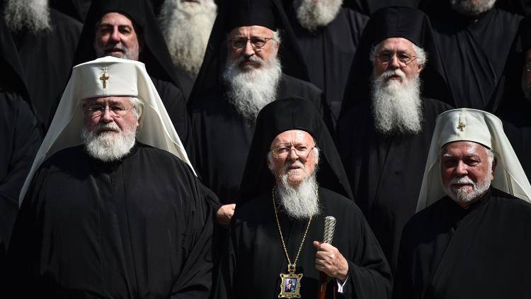 Leaders of the Orthodox faith gather in Istanbul in 2018 to discuss whether Ukraine should get an independent Church