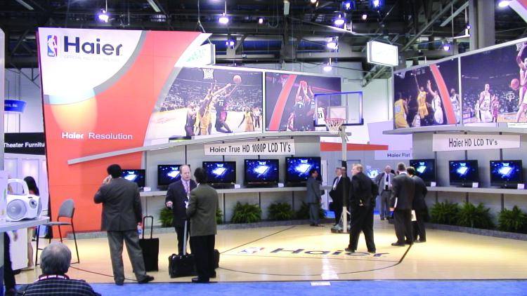 Chinese companies establish a presence abroad. 