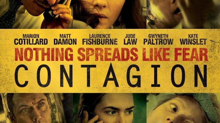 Contagion film poster.