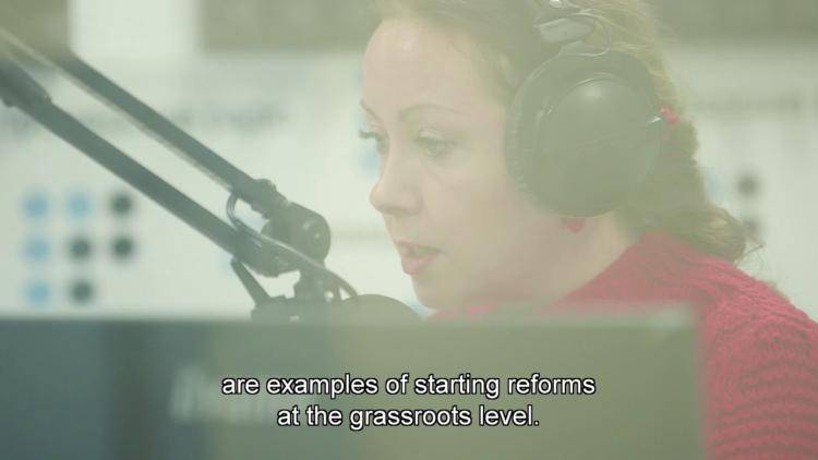 Formerly a respected BBC radio reporter in the UK, Andriy has launched an independent public radio station – Hromdske.