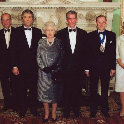 HM The Queen at the inaugural Chatham House Prize in 2005 archive photo.