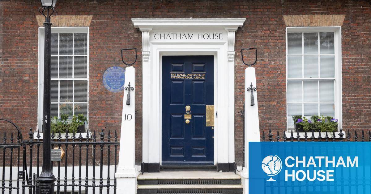 venue hire chatham house international affairs think tank