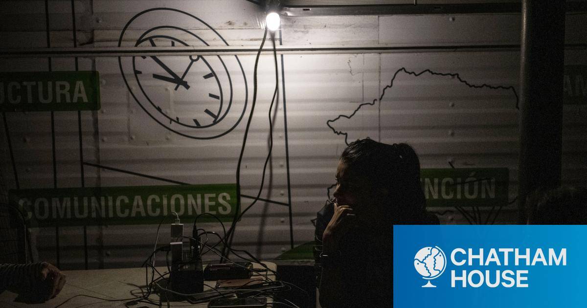 Venezuela Power Reforming Venezuela’s electricity sector | Chatham House ...
