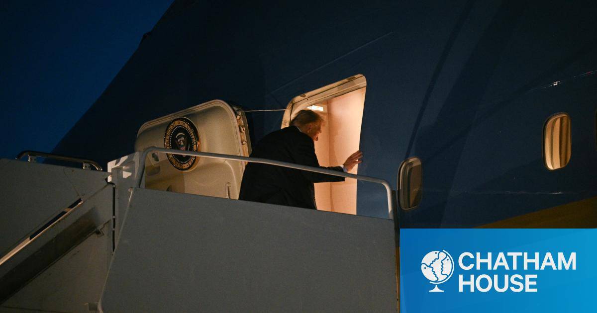 It's time to rethink the G7 | Chatham House – International