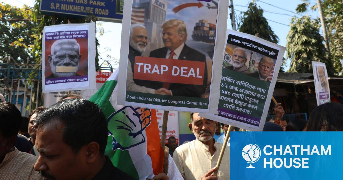 The Modi government may conclude a trade agreement, but its relationship with the Trump administration has been scarred by a year of hostility and tariffs.