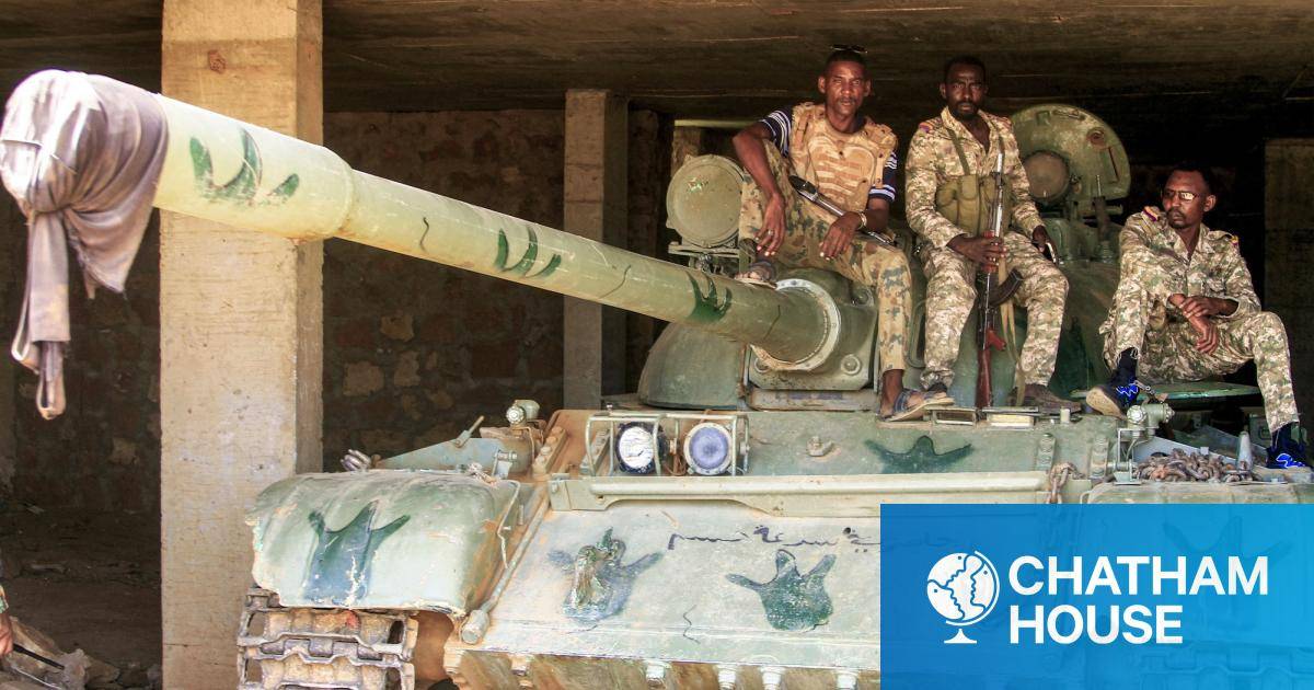 The flow of arms and money feeding the war in Sudan can be cut. What is missing is the will 