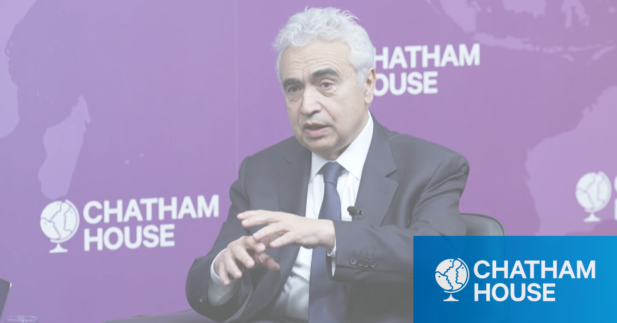 UK should not invest in new North Sea oil as it is ‘a price taker, not a price maker’ –  Dr Fatih Birol, IEA  chief 