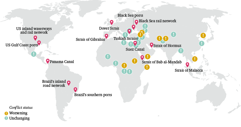 Figure 20: Status of ongoing armed conflicts, 2017