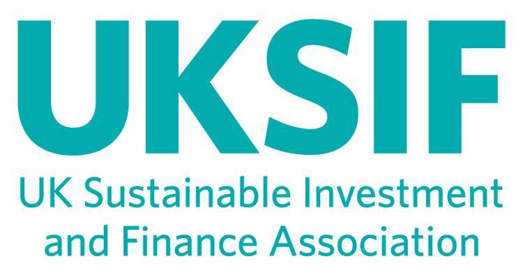 UKSIF logo in blue