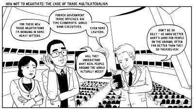 International Relations: The 'how not to' guide, comic strip 4