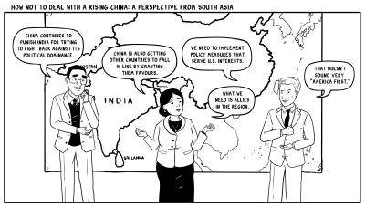 International Relations: The 'how not to' guide, comic strip 5