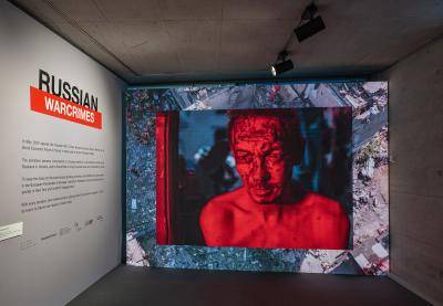 Image from exhibition Russian Warcrimes