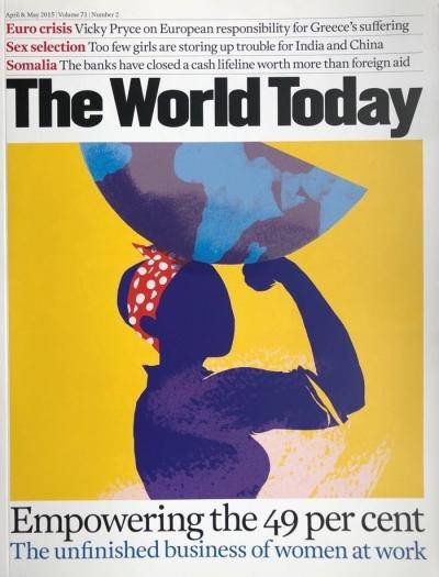Cover of the April/May 2015 issue of The World Today