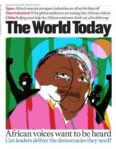 August September 2022 cover of The World Today