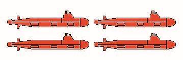 graphic of four submarines