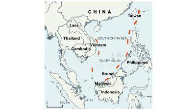 map of South China Sea