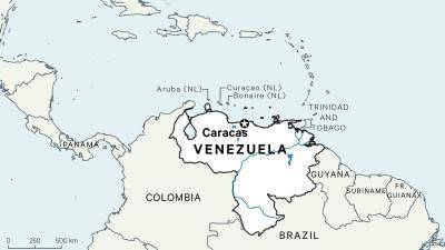 Map of Venezuela