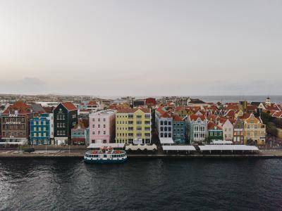 colourful houses by the shores of Willemstad 