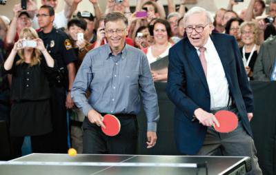 Billionaires Bill Gates and Warren Buffet are worth as much as the 120 million Americans who make up the poorest 40 per cent of the country.</body></html>