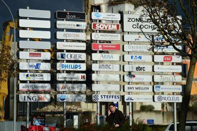 The Cloche d'Or economic activity zone which host companies and multinationals in Luxembourg. Photo: EMMANUEL DUNAND/AFP/Getty Images