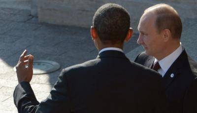 Talking heads: Obama and Putin at the G20 Summit in St Petersburg. Photo: Alexei Danichev/Host Photo Agency via Getty Images