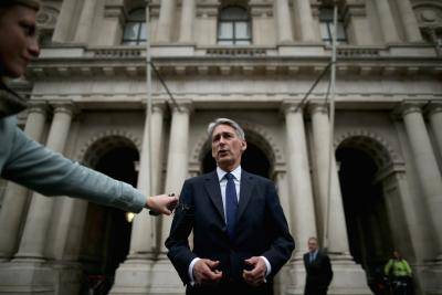 UK Foreign Secretary Philip Hammond in front of the Foreign and Commonwealth Affairs office on 8 May 2015. Photo by Getty Images.